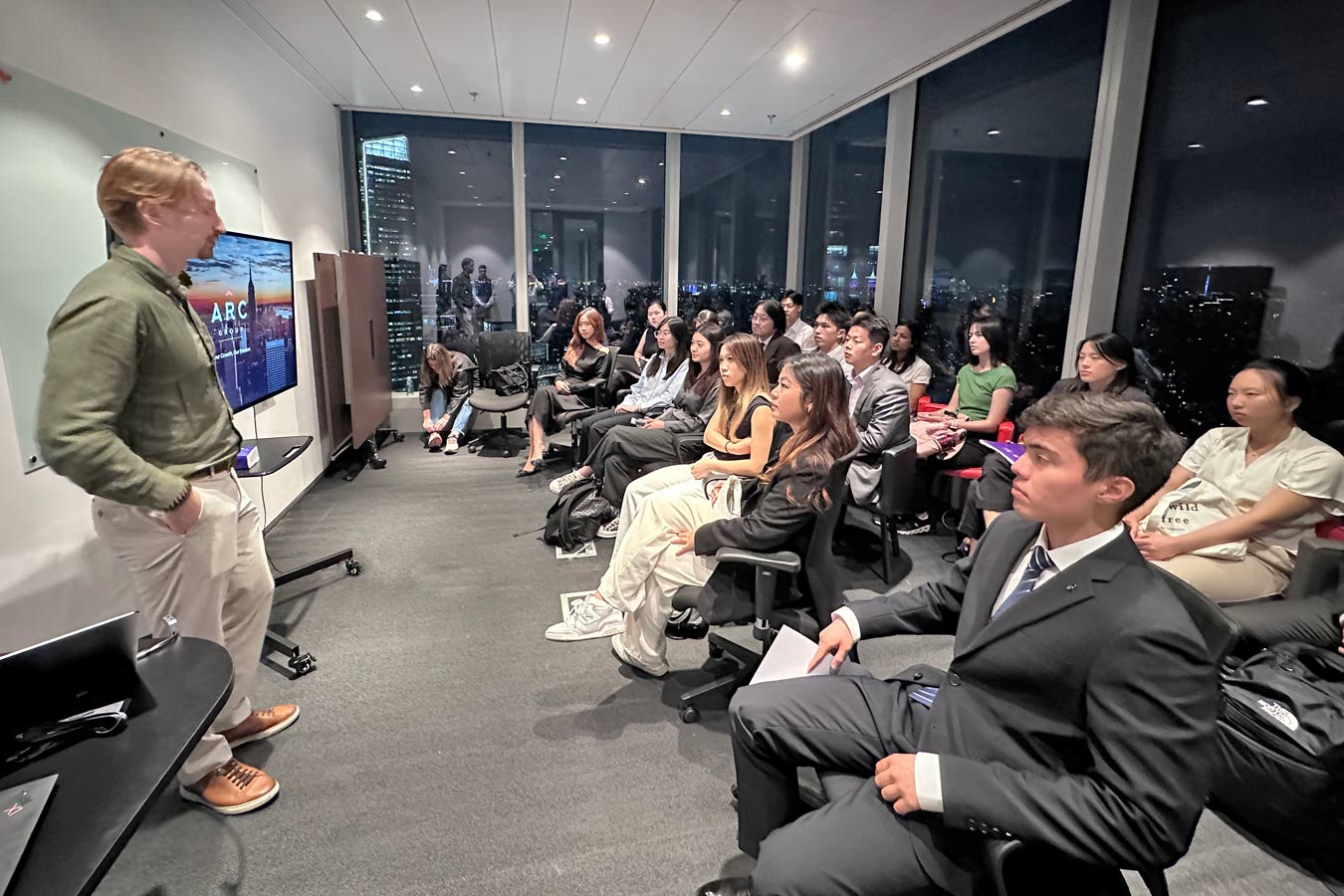 ARC Group Welcomes NYU Shanghai Students for Internship Opportunities