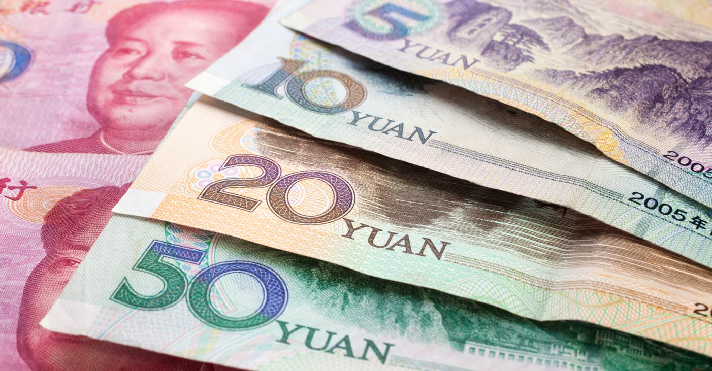 Chinese currency notes